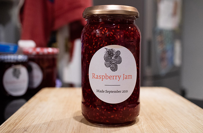 Raspberry jam recipe